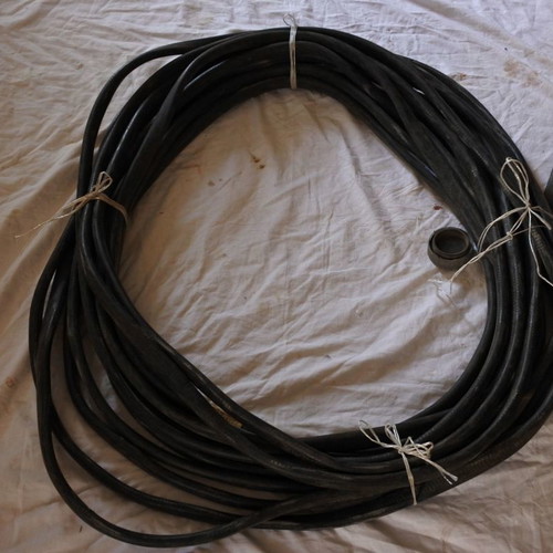 Flexible multicore cable 3x3.5mm for outdoor use used