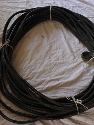 Flexible multicore cable 3x3.5mm for outdoor use used
