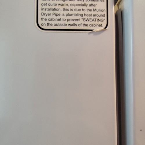 Samsung refrigerator freezer used, no frost