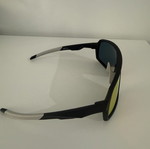 Gianni Intelligent Eyewear Sunglasses black frame orange iridescent lens new