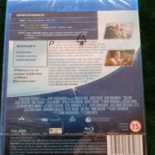 Con Air 1997 Blu-Ray new with Greek subtitles