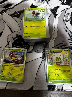 Stellar Crown Pokemon cards set, like new, 154 singles