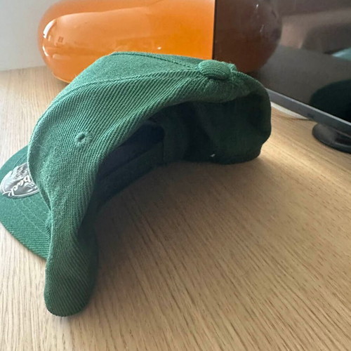 Panathinaikos 1908 Flat Snapback Hat like new, green