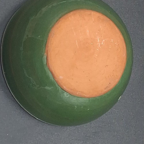 Handmade Sifnos Bowls set of 2, like new, ceramic with watermelon design