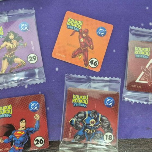 Koukouroukou DC stickers, new
