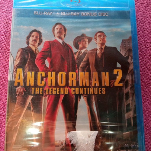 Anchorman 2 The Legend Continues Blu-ray new, subbed