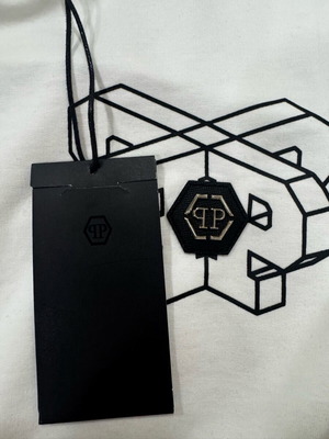 Philipp Plein pullover new, size L, white