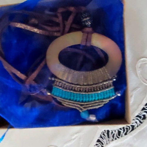 Handmade boho necklace