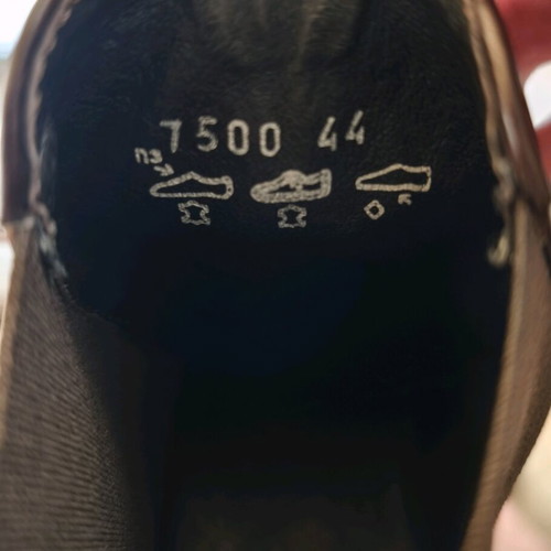 Haralas leather shoes without heels used