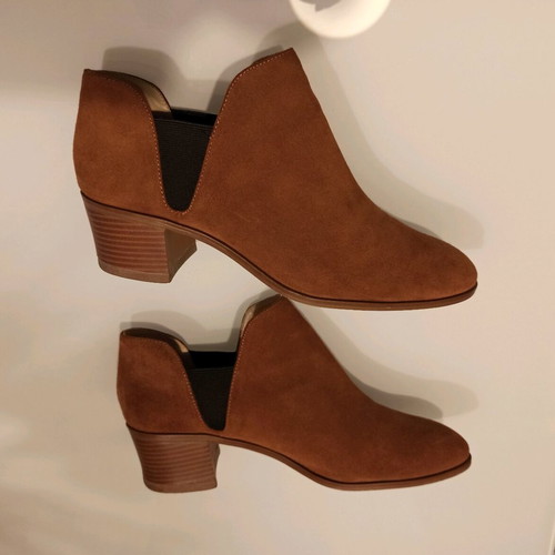 ZARA leather ankle boots size 41 like new