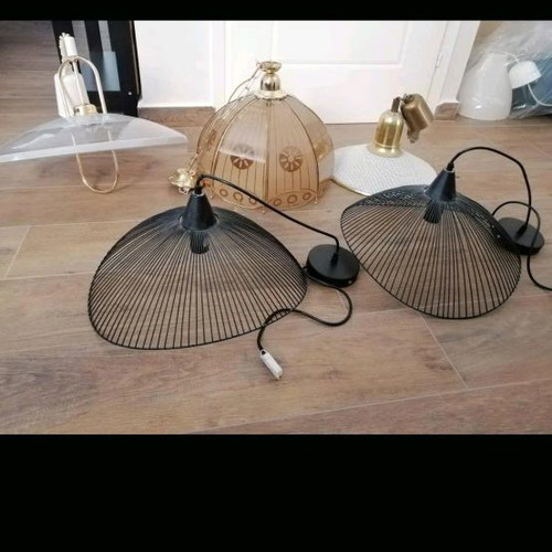 Ceiling lights used, set of 5 pieces
