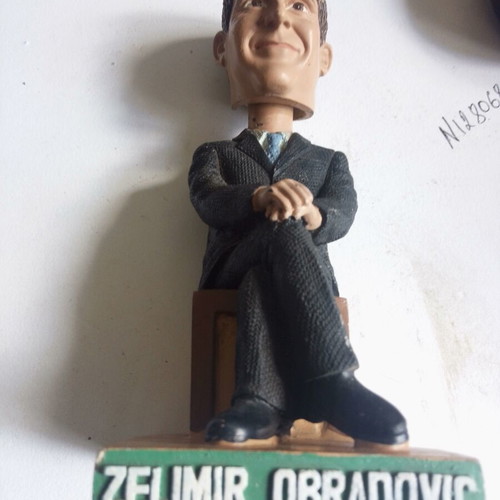 Zelimir Obradonic collectible figure used, 16 cm