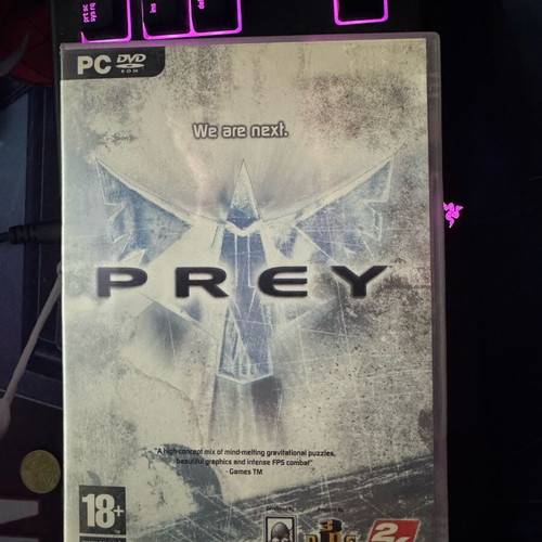 Prey PC game like new, steam code uncertain