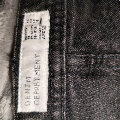 Jean pants black women's EUR 46 XXXL like new