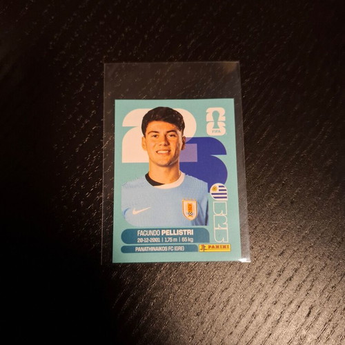 Facundo Pellistri Panini Sticker FIFA World Cup 2026 new