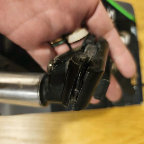 Bicycle seat post used