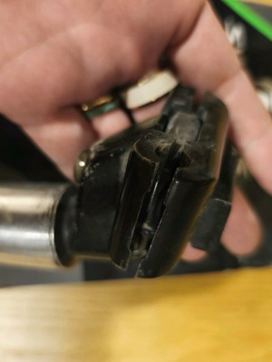 Bicycle seat post used