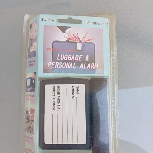 Personal alarm vintage sealed in box, new