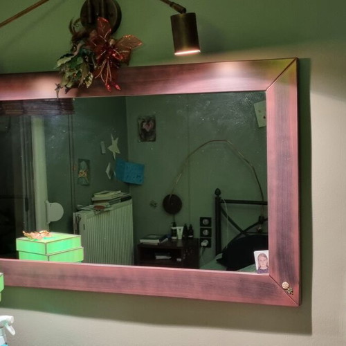 Bedroom Vanity Set with Mirror Industrial Design like new