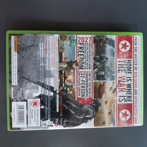 Xbox 360 Homefront CD like new