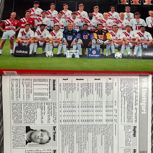 KICKER Annual Almanac 1994-1995 with 208 Pages, Bundesliga