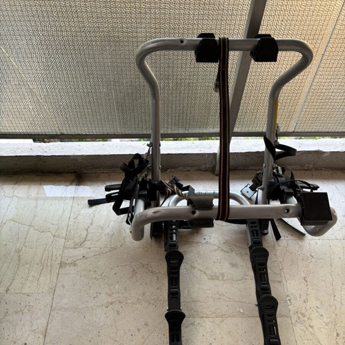 Car bike rack for 2 bikes, aluminum frame
