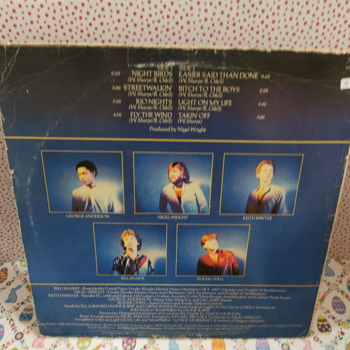 Shakatak Night Birds vinyl record used, very good condition