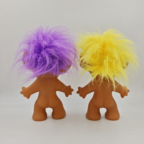 Vintage Ευχουληδες figures used, various sizes 1990's