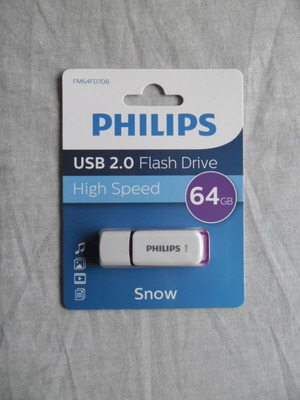 Philips USB 2.0 Flash Drive 64 GB new