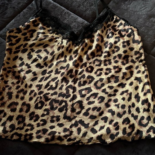 Sleepwear set new with shorts and camisole top size L