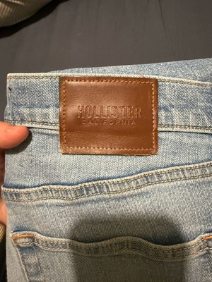 Jeans Hollister σαν καινούργιο, μπλε