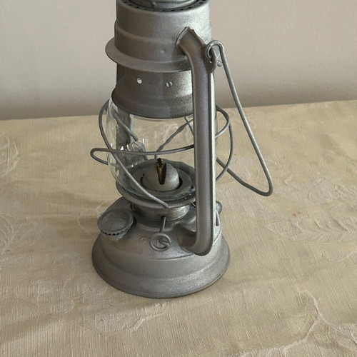 Vintage BAT No.158 storm lantern used, made in DDR 1950-1980