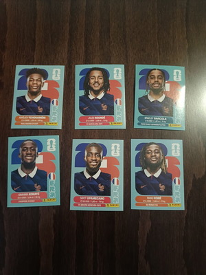 Panini France stickers new set