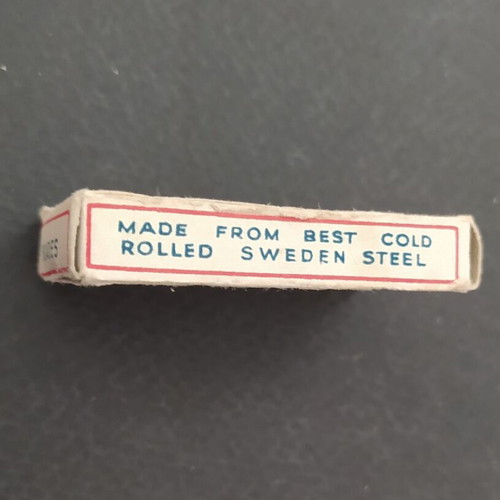 Vintage Sailor razor blades pack of 5, like new