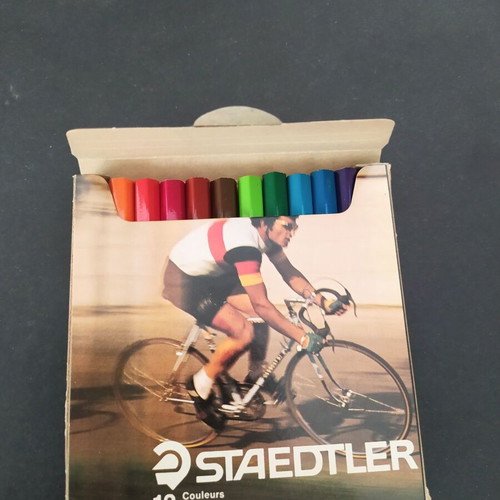 Vintage colored pencil sets Faber, Staedtler, Lyra like new, 4 pcs