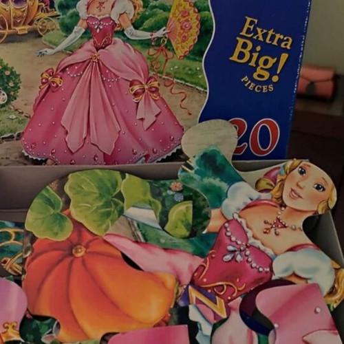 Cinderella puzzle, 24 pieces, for children 3+