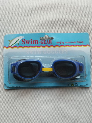 Swimming goggles like new, adjustable strap