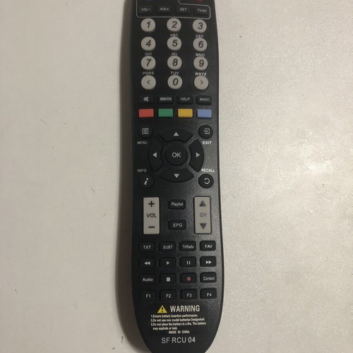 Octagon SF RCU04 Remote Control for SF8008 TVs new