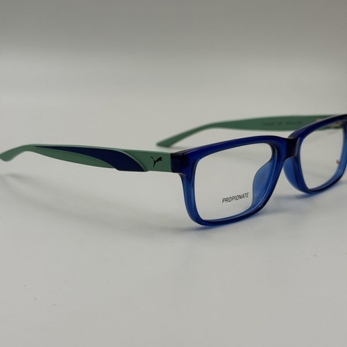 PUMA PJ00580 002 Propionate Kids Glasses Like New Blue Green