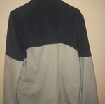 Fleece like new, size M, white and gray