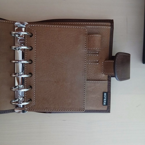 Moterm Luxe Pocket Leather Planner new with box and dust bag