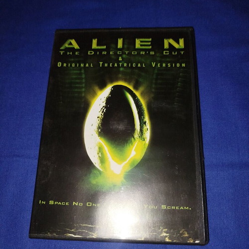 Alien The Director's Cut DVD, sci-fi horror movie