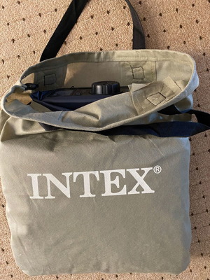 Intex Single-Person Inflatable Bed with Electric Air Pump New