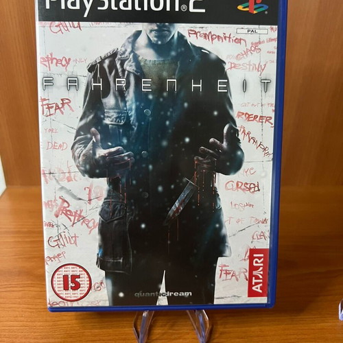 Fahrenheit PS2 game used, adventure