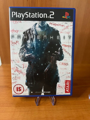 Fahrenheit PS2 game used, adventure