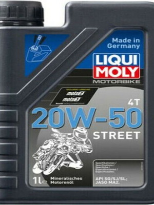 Liqui Moly Motorbike 4T 20W-50 motorcycle oil 1lt new