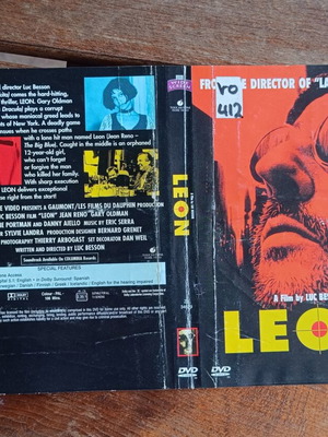 Leon DVD cover used, authentic