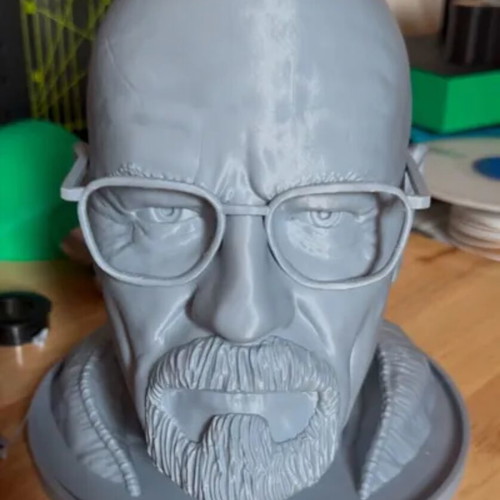 Walter White Headset Stand new, 3D printed