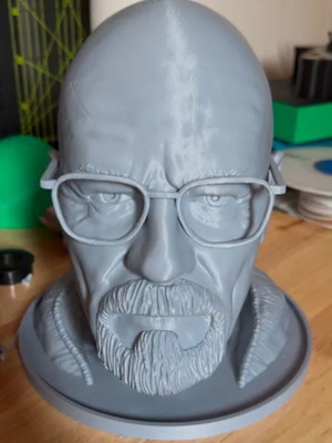 Walter White Headset Stand new, 3D printed