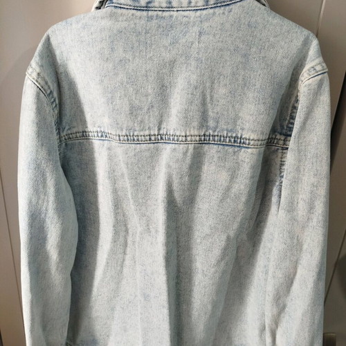 Boys' denim jacket size 8-9 used, blue